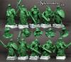 28mm/30mm Knights 5 miniatures set (5)