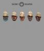 (5) Pith Helmet Head Swaps