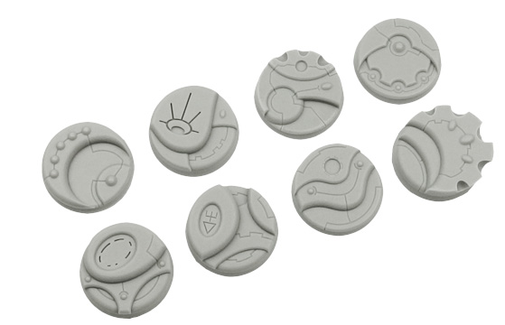 Wraithstone Bases, Round 50mm (2)