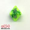 Toxic Chemical Dice Orange/Green Bag of 10 D8