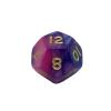 Toxic Acid Dice Purple/Blue Bag of 10 D12