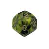 Oblivion Dice Opaque Black/YELLOW Bag of 10 D12