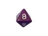 Opaque Dice PURPLE Bag of 10 D8