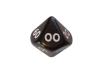 Opaque Dice BLACK Bag of 10 D10 00-90