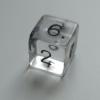 Gem Dice CLEAR Bag of 10 D6