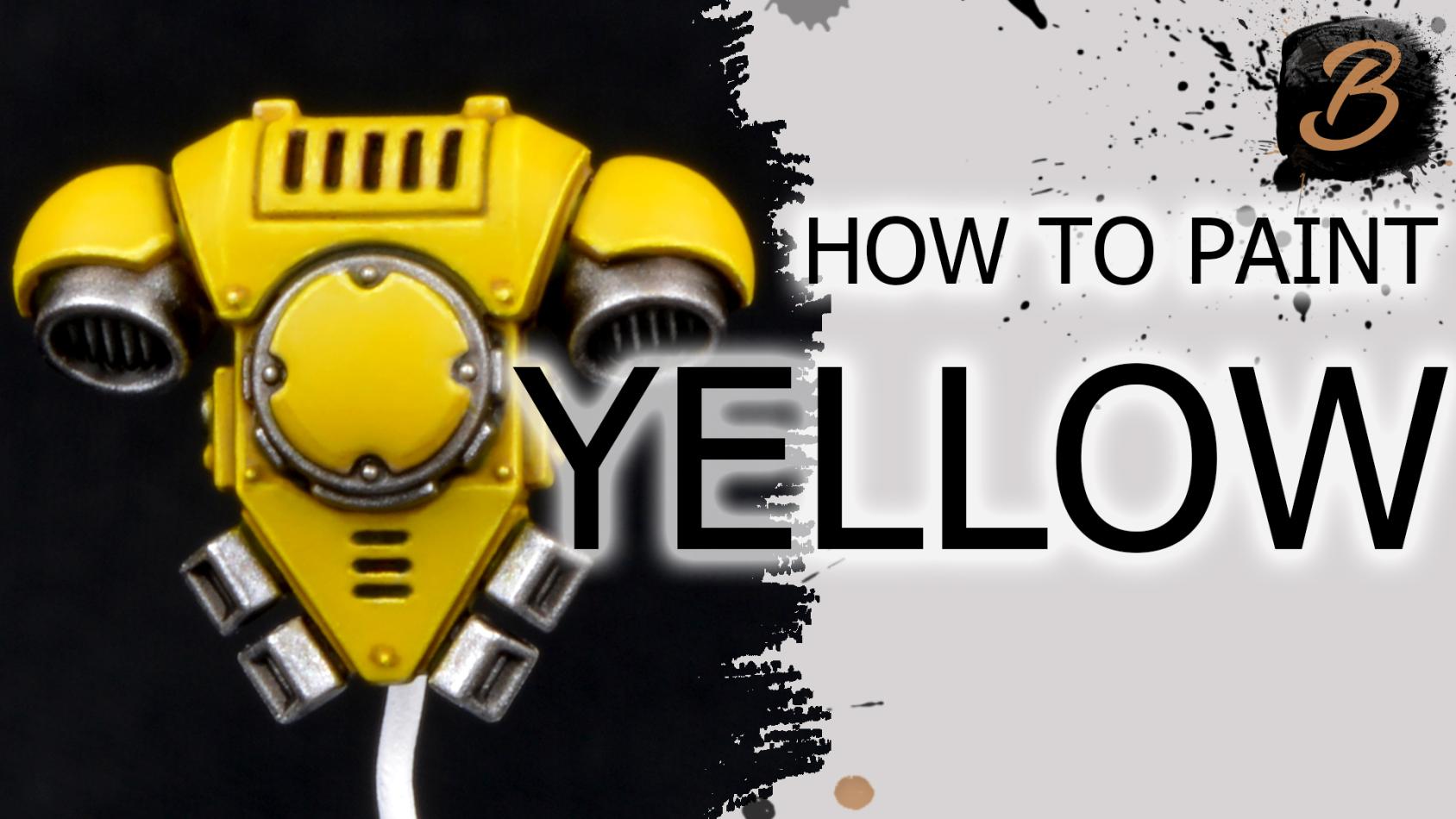 Brushstroke's How to Paint Yellow Bundle