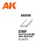 Strips 0.50 x 1.00 x 350mm - STYRENE STRIP 2