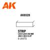 Strips 1.50 x 5.00 x 350mm - STYRENE STRIP 2