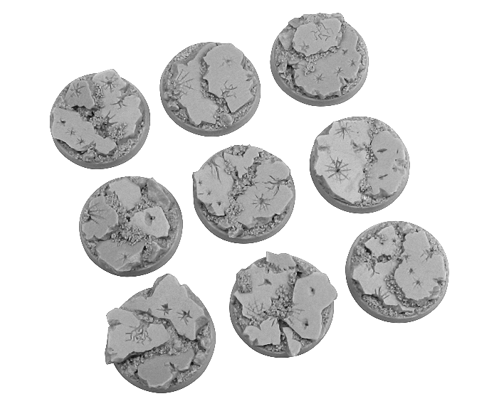 Ruins Bases, Round 28mm (5)